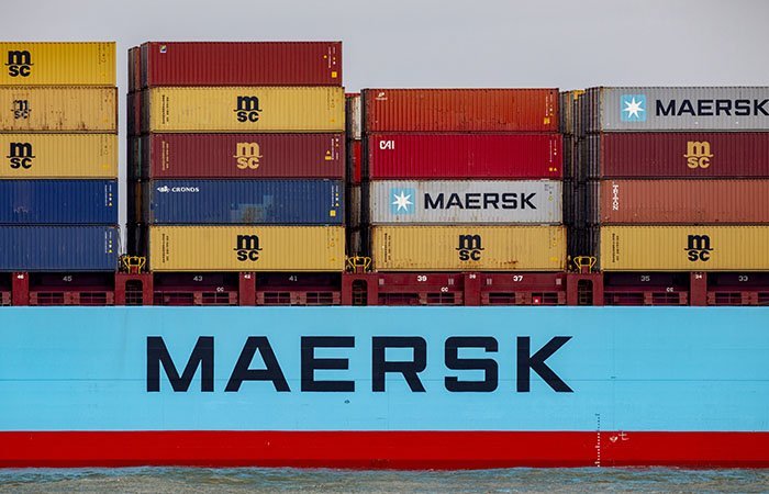 Maersk улучшила прогноз из-за подорожания фрахта на фоне проблем в цепочках поставок