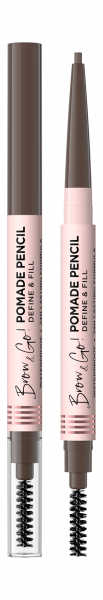 Eveline Brow & Go! Define & Fill Pomade Pencil&nbsp;Карандаш-помада для бровей | Taupe